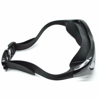 Ruihe Kacamata Renang Big Frame Anti Fog UV Protection RH9110 -Hitam