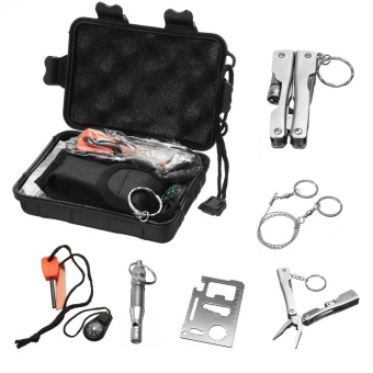 Gambar SOS Help First Aid Tools Gear Kit Camping Survival Emergency Supplies Outdoor   intl