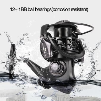 Ultra Smooth 12+1BB Bearing Fishing Reel Honeycomb Design CNCMachined Aluminum Spool 3000 - intl