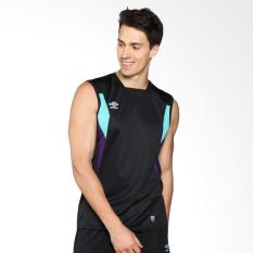 Umbro Pro Training Sleeveless Tee Baju Olahraga Pria - Black 64457U-EN2