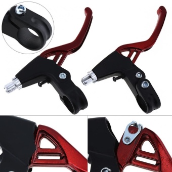 Universal Aluminum Bike Brake Handle V  Disc Brake Levers for MTB BMX Bicycle - intl