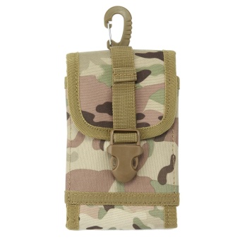 Gambar voovrof 5.5 Inch Outdoor Nylon Utility Phone Belt Clip On Holster Holder Tactical Cell Phone Waist Pack Pouch   intl