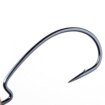 Gambar Worm Hook Jig Big Fishing Hook Fishhook High carbon Steel Big Bass Hooks Termina   intl