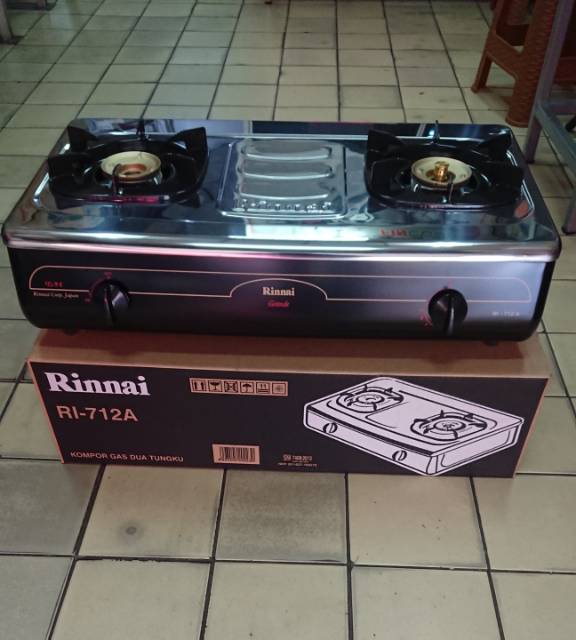 Kompor Gas Rinnai Ri 712a Kompor Gas 2 Tungku Lazada Indonesia