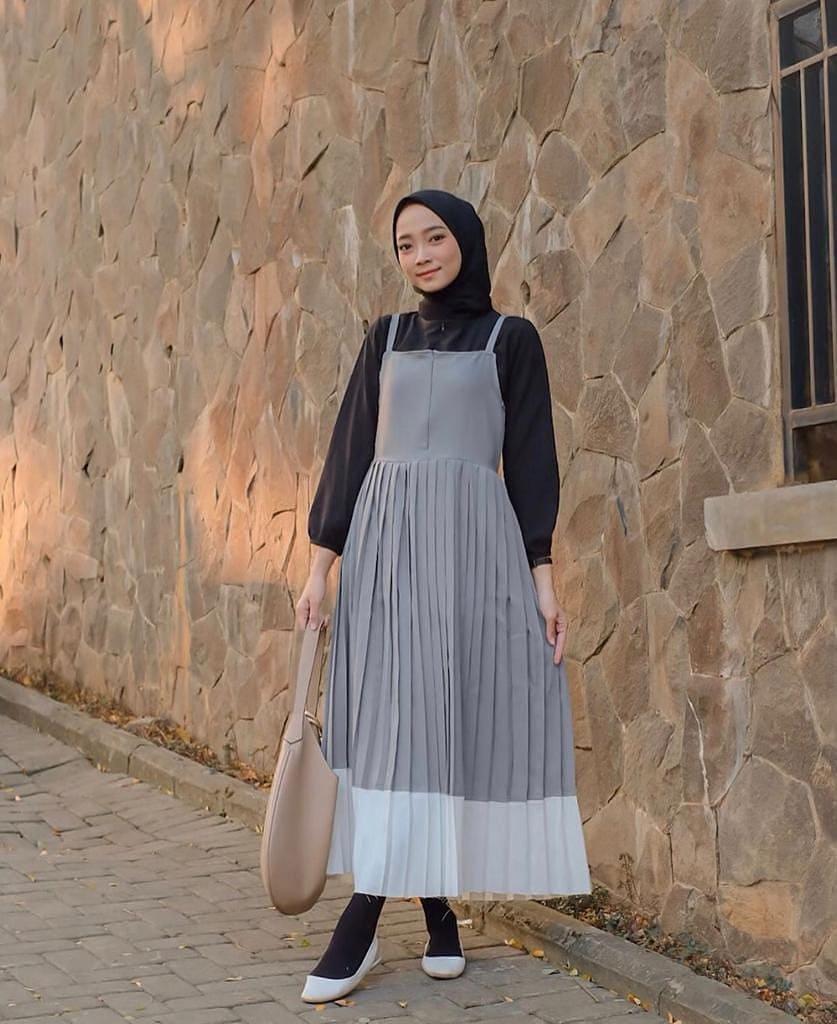 15 Trend Terbaru Ootd Baju  Kodok  Rok  Panjang  Hijab Nice 
