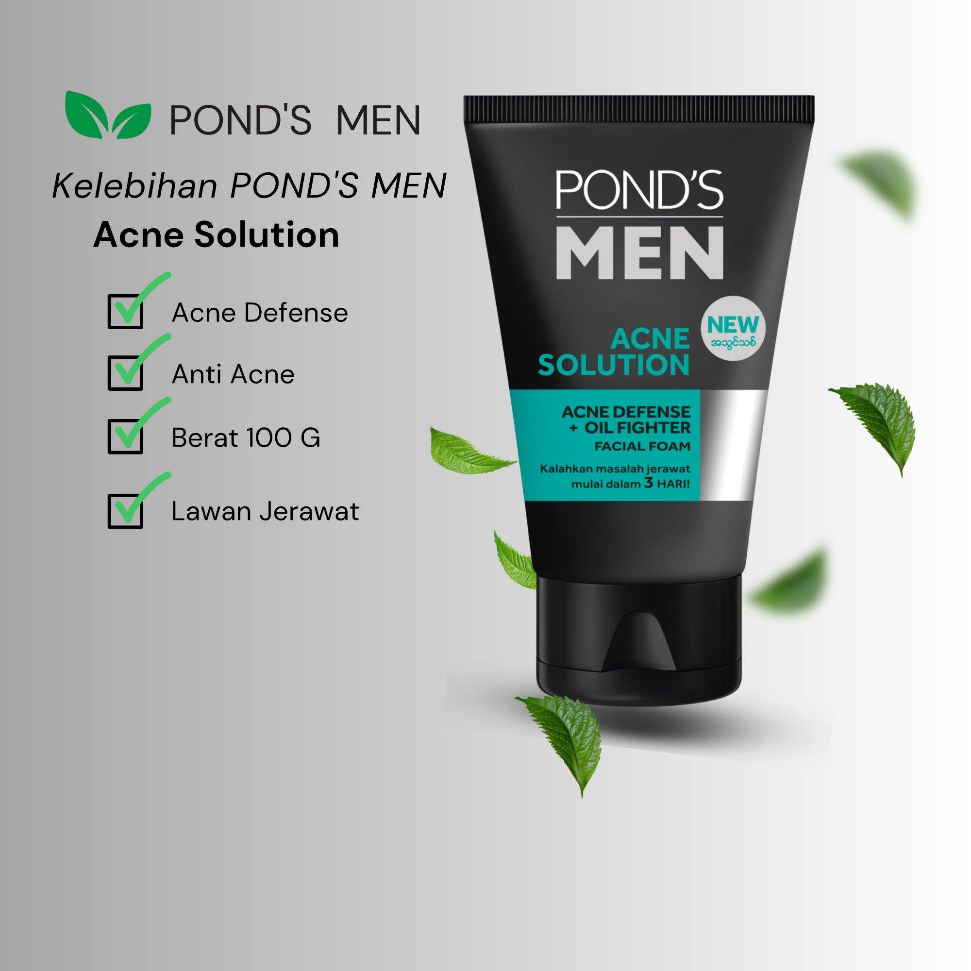 Ponds mens acne deals solution