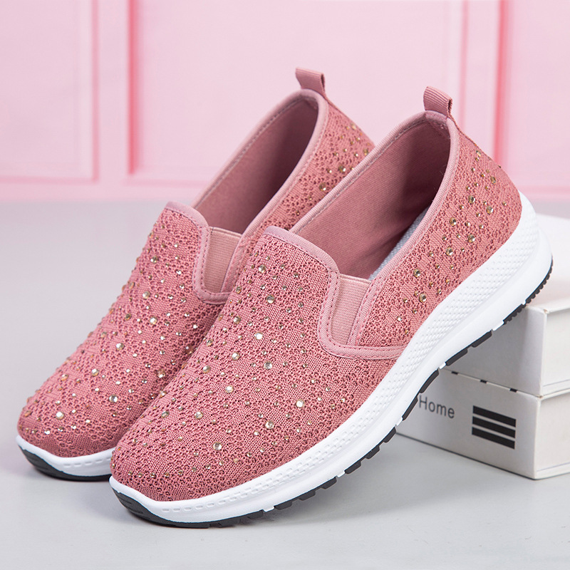 Women Sports Shoes Sneakers รองเท้าผ้าใบแฟชั่นผู้หญิงสไตล์เกาหลี Mesh Sneakers for Women