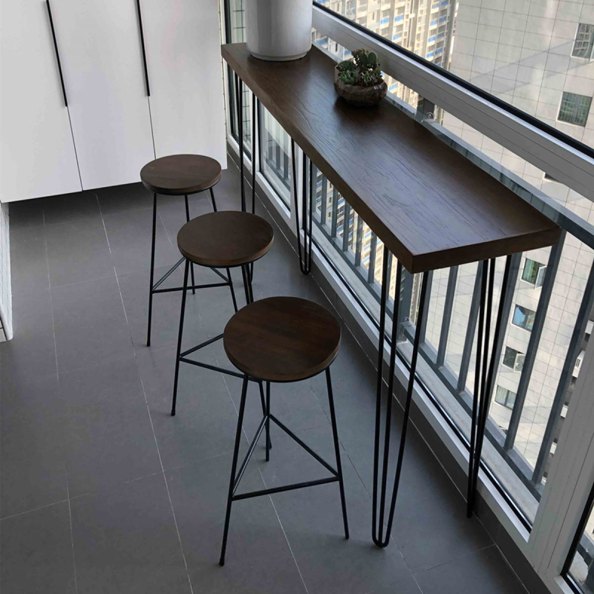 металлическая мебель для балкона