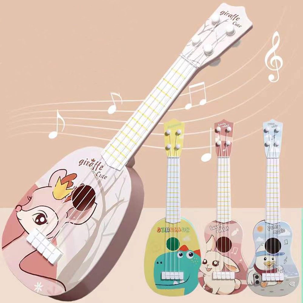 Qoidhsdkmi món quà đẹp đàn guitar cho trẻ đồ chơi trẻ em quà tặng cho bé 4