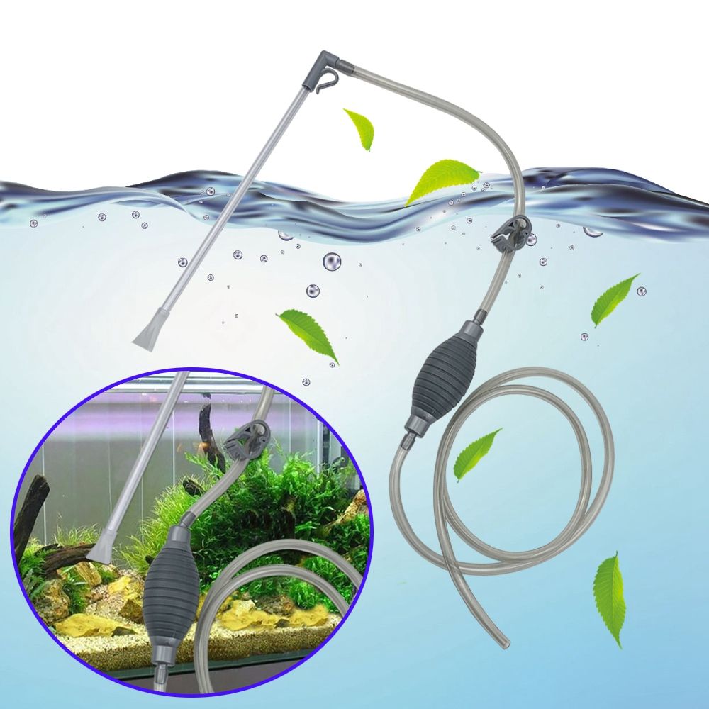 Chăm sóc vật nuôi bán tự động cầm tay Dụng cụ lau bể cá bể cá sỏi lọc máy