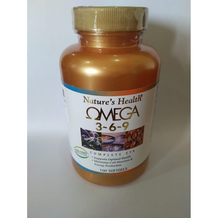 Nature's Health Fish Oil Omega 3-6-9 Minyak Ikan 369 - 100 Softgel | Lazada  Indonesia