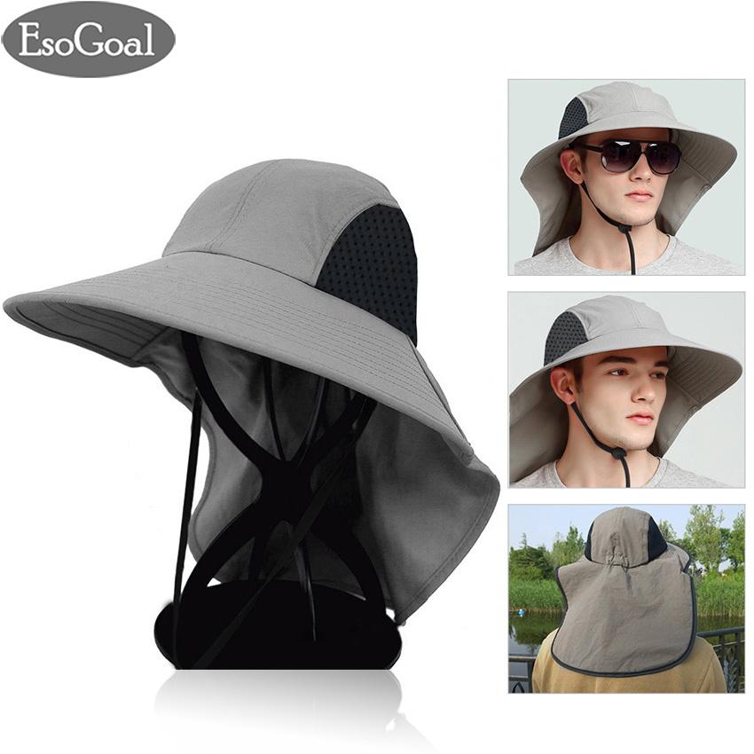 EsoGoal nón chống nắng nam  Nón che nắng nam chống tia UV  thích hợp câu cá hoạt động ngoài trời  nó