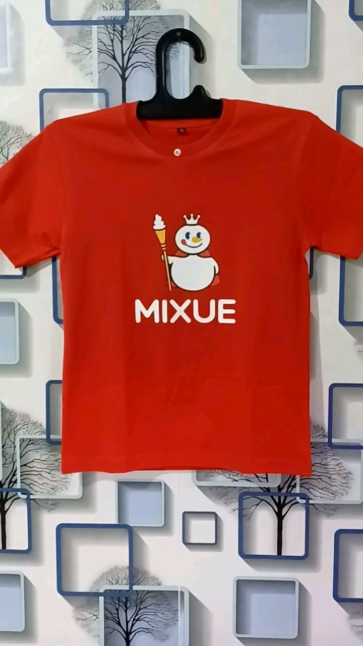 Baju Anak Kaos Anak Mixue Kaos Anak Usia 2 Thn Sampe 12 Thn Kaos Anak