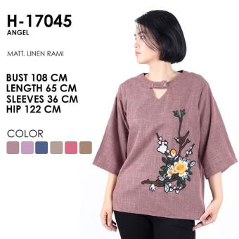 jual 17045 h atasan blus ibu baju kaos oblong muslim jual 17045 h atasan blus ibu baju kaos oblong muslim