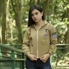 3K women Bomber Hodie - Attention Mocca - Baby Kanvas