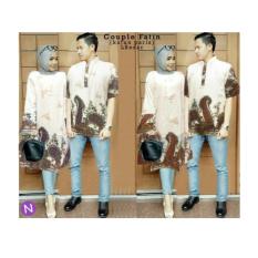 8539 couple fatin/couple batik/couple muslim murah/couple murah