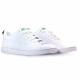 Gambar Adidas Neo Advantage Clean White List Green Sneakers Shoes