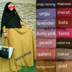 Adzra Gamis Muslimah Polos - Kamira Dress