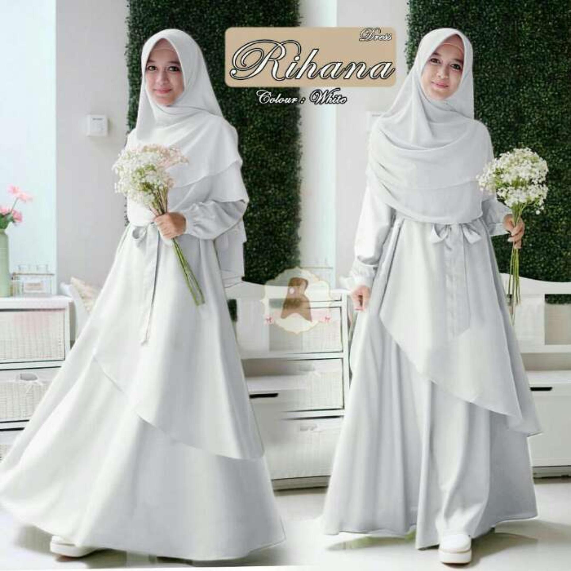 Afifahstore Gamis Syari Muslim Wanita Busui Dress Muslimah Atasan Maxmara Rihana Afifahstore Gamis Syari Muslim Wanita Busui Dress Muslimah Atasan Maxmara Rihana