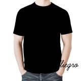 Alliegro Kaos Pria Polos Distro Premium - Kaos Terbaru Keren Murah Tumblr Tee Dewasa Hitam