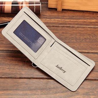 Amart Fashion Dompet Koin Pria Korea Dompet Pendek Kasual Kulit PU Warna Solid Vintage Wadah Kartu Uang Januari 2019 - 5 Amart Fashion dompet koin pria Korea dompet pendek kasual kulit PU warna Solid vintage wadah kartu uang - 5