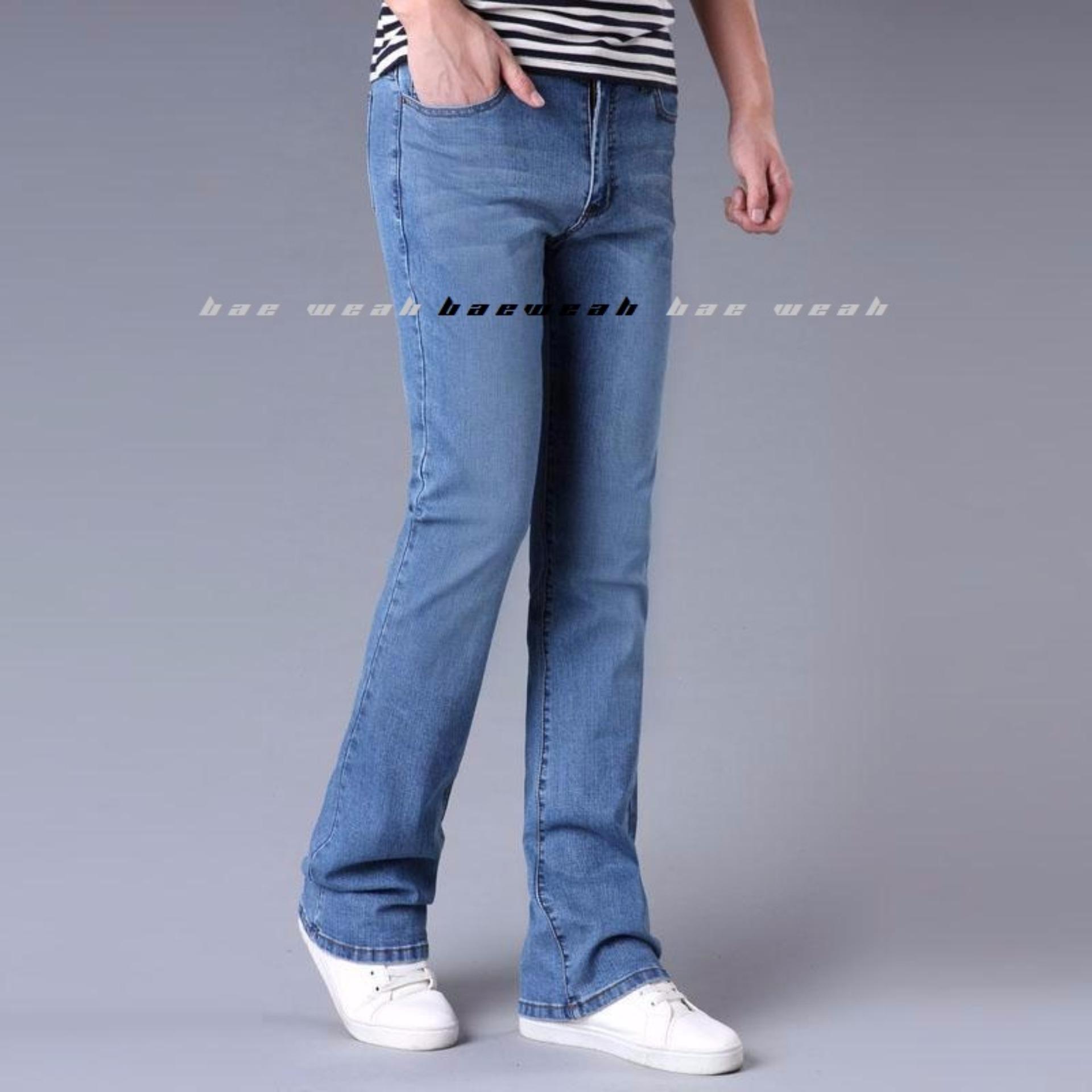 B A E WEAH Celana Cutbray Jeans Pria -BOOT CUT JEANS MEN'S - BAE WEAH ( BLITZ )