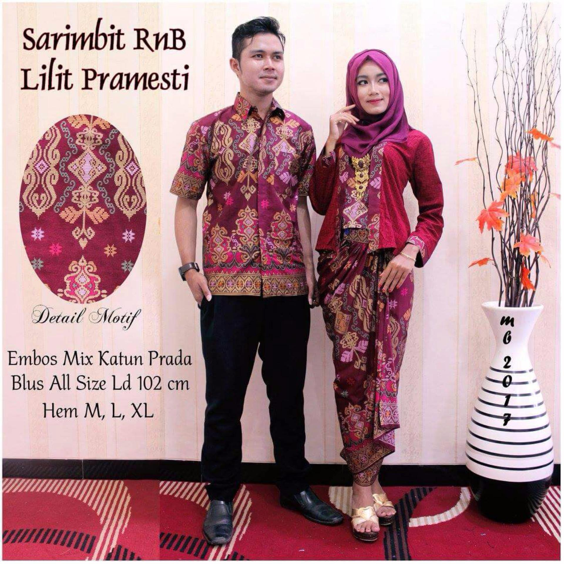 BELI MURAH Baju Batik Couple Batik Sarimbit Jual Busana Muslim