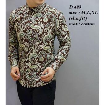 jual baju kemeja batik slimfit d423 original odza fashion pria hem cowok galeri hafshah jual baju kemeja batik slimfit d423 original odza fashion pria hem cowok galeri hafshah