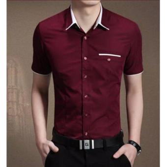 Harga Baju  Kemeja Pria  Polos Formal Casual  Distro Kerja  