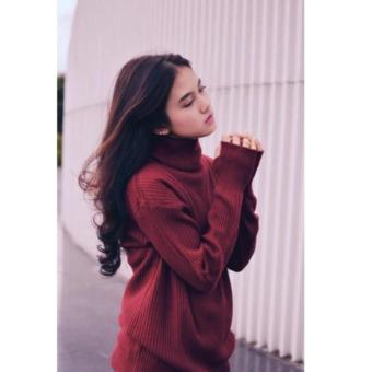 jual baju rajut roundhand turtle neck secker sweater baju hangat rajut premium tebal rajut jual baju rajut roundhand turtle neck secker sweater baju hangat rajut premium tebal rajut