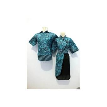 Gambar Baju Sarimbit Batik Couple Modern A38