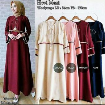 Gambar Baju Wanita Dress Maxi Hovi