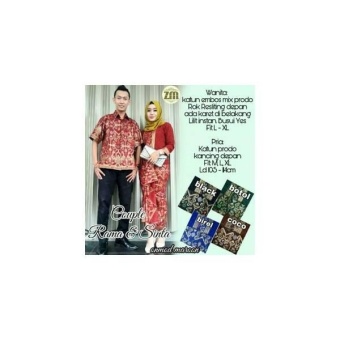 Gambar Batik Couple   Kebaya   Sarimbit Rama Dan Shinta Lilit
