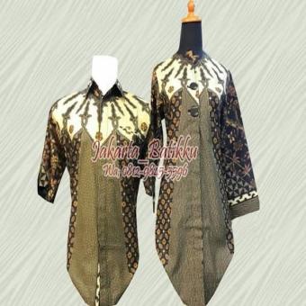 Gambar Batik Wanita Couple Kemeja   Blus Sinaran