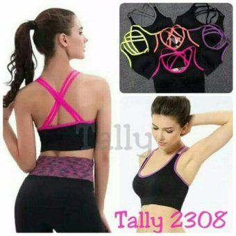 BRA SPORT 2308 SENAM AEROBIK YOGA GYM OLAH RAGA TALLY - HIJAU STABILO April 2019 - 2 BRA SPORT 2308 SENAM AEROBIK YOGA GYM OLAH RAGA TALLY - HIJAU STABILO - 2