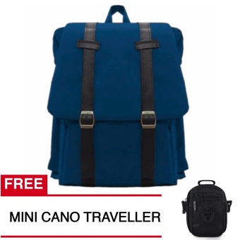 Braun Fox - Korea M2M Backpack - Navy + FREE Mini Cano Traveller