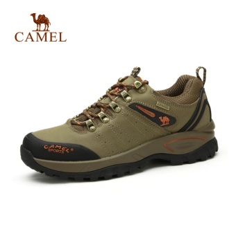 Harga Camel Men s Outdoor Leisure Comfort Breathable Hiking
Shoes(Khaki) intl Online Terjangkau