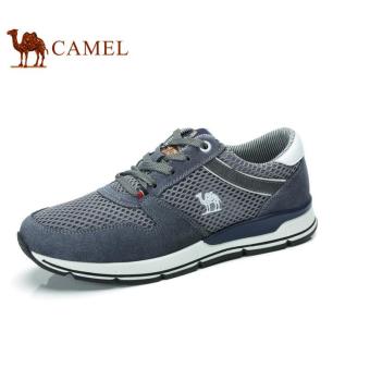 Gambar Camel Men s Casual Fashion Outdoor Sport Running Shoes(Grey)   intl