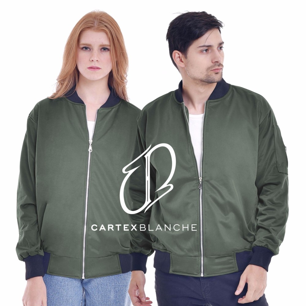 CARTEXBLANCHE BOMBER UNISEX ARMY