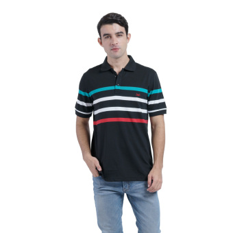 Jual Carvil Tripoli Men s Polo Stripe Kombinasi Online Terbaru