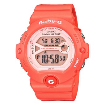 Gambar Casio Baby G   Jam Tangan Digital Wanita   Peach   Strap Resin   BG 6903 4