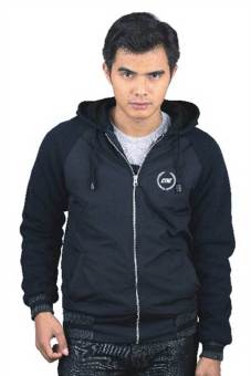 Gambar Catenzo Jaket Micro Pria   TJ 012   Hitam