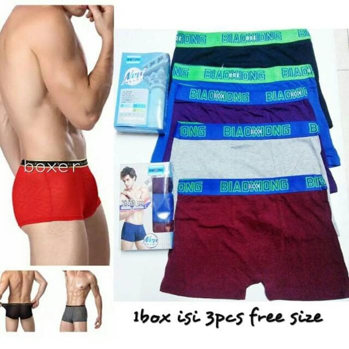 Cd Boxer Cowo May /Celana Dalam Pria - E3cbb5