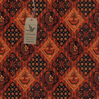 Gambar Cek Batik   Kain Batik Motif Batik Etnik Sido Mukti V2 (DasarHitam)