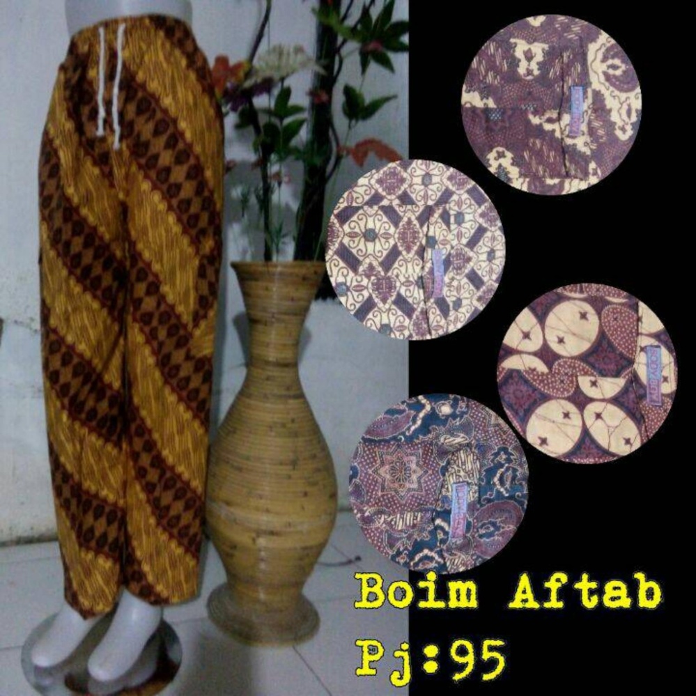 Celana boim Batik motif sogan