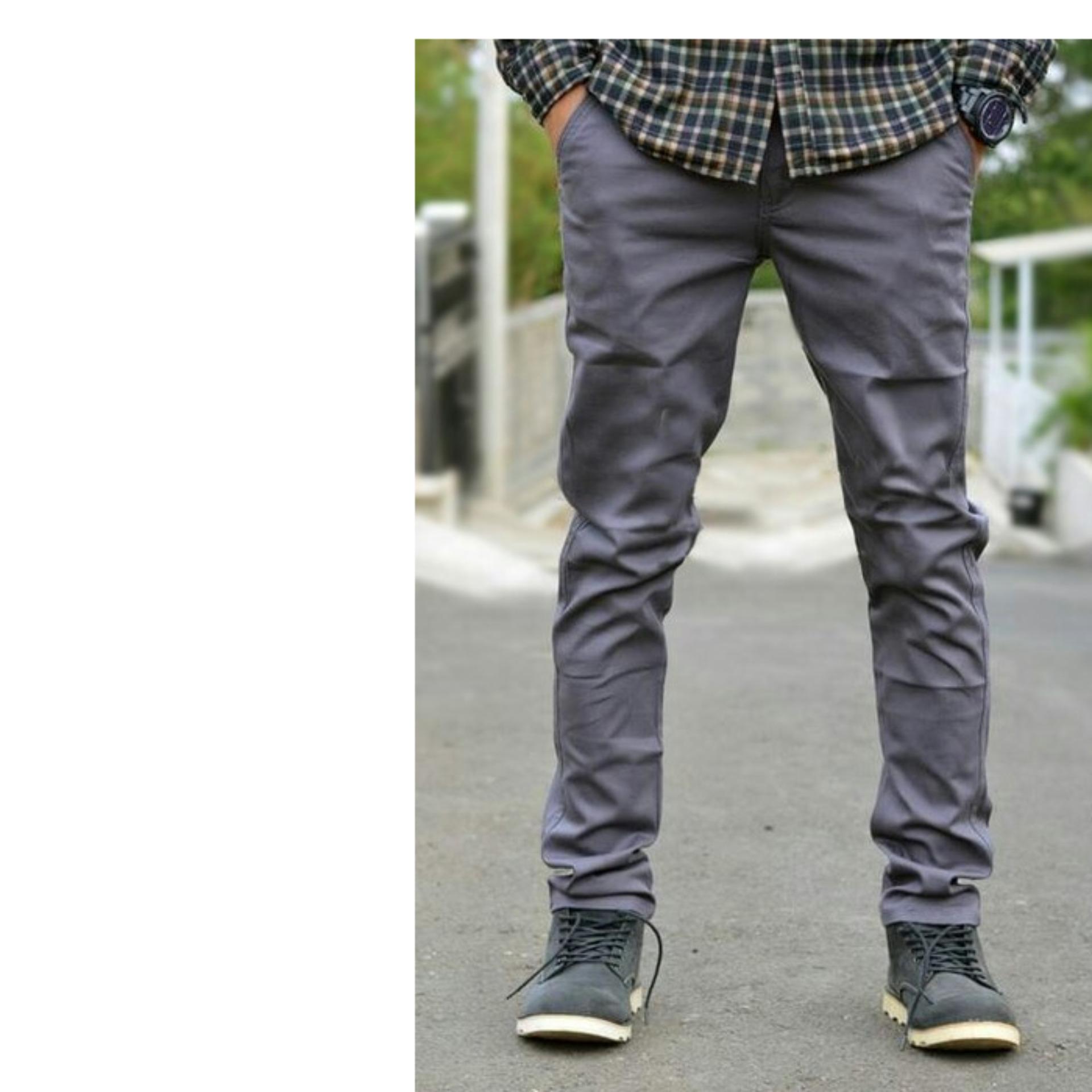 Celana Chino Panjang Pria