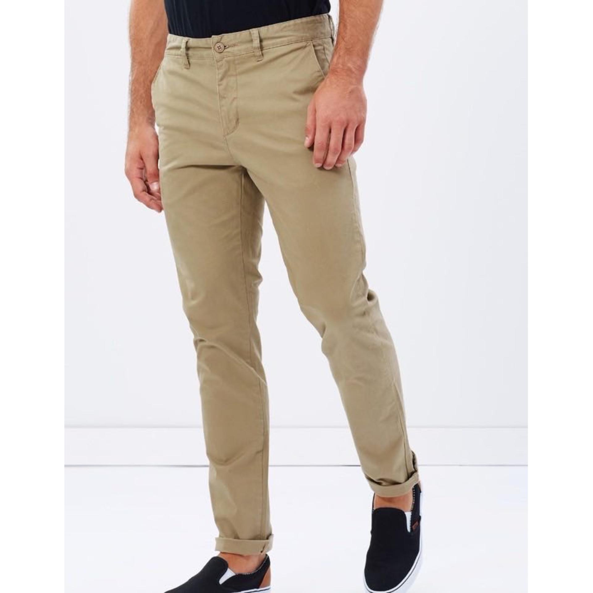Celana Chino Panjang Pria