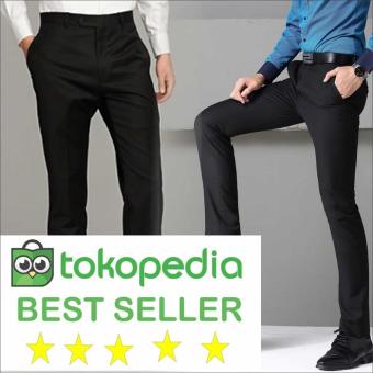 Gambar CELANA FORMAL KERJA PRIA SLIM FIT TERMURAH