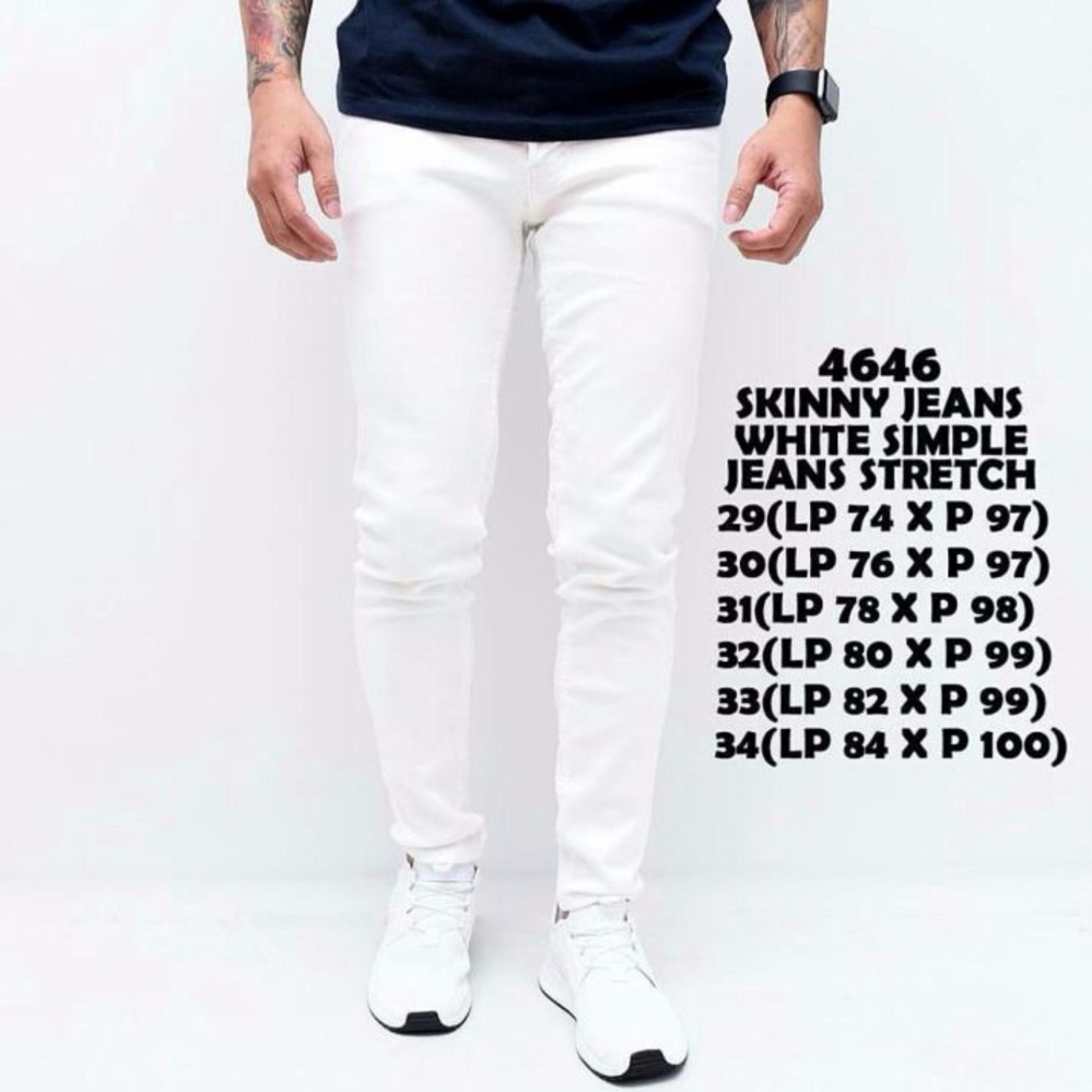 CELANA JEANS PRIA SOBEK SKINNY NAY