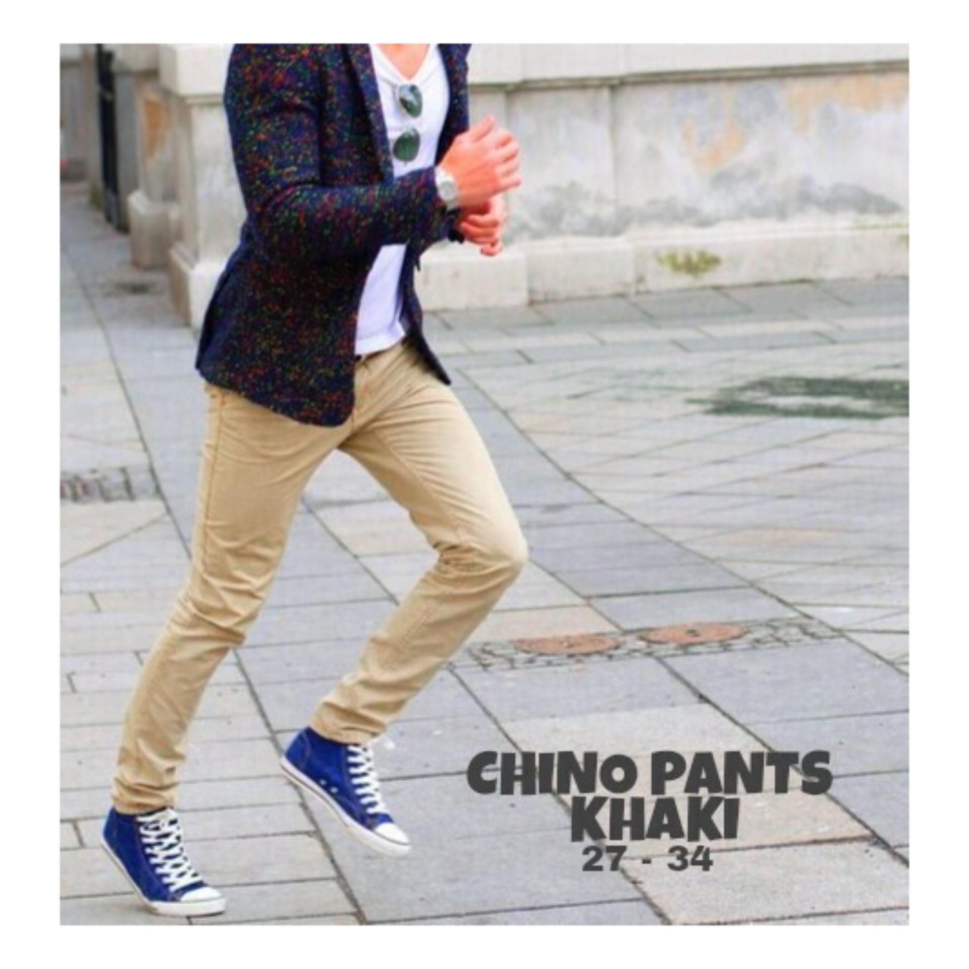 Celana panjang chino cowok
